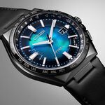 CITIZEN 星辰 千彩之海UNITE with BLUE 鈦金屬光動能電波萬年曆手錶CB0215-18L, , large