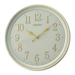 SEIKO 精工 立體數字 滑動式秒針靜音掛鐘 QXA798W, , large