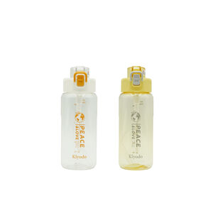 KIYODO彈跳吸管水壺720ml(顏色隨機出貨)
