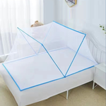 Easy to store, no installation, foldable bottomless mosquito net for single person, , large