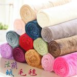 【寵愛生活本舖】雙面法蘭絨毛毯 寵物毯 保暖毯子 素色 印花 法蘭絨毯, , large