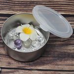 日本製不鏽鋼保鮮盒-圓淺型-小-10cm-3入, , large