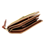 MARC  JACOBS The Snapshot 防刮皮革暗釦二折撞色短夾(亮黃色), , large