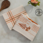 【SOLO Vintage】LCW Home Pumpkin Cake Kitchen Towel 40x60cm Two Piece Set 100% Cotton Made in Turkey, , large