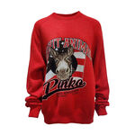 PINKO紅色驢子圖案長袖針織, , large