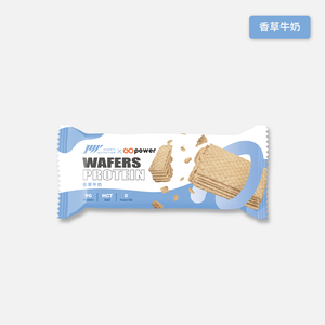 【滿額贈】〔果果能量〕蛋白威化餅-香草牛奶 30g/支