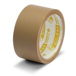四維鹿頭牌 60mm*12M PVC布紋膠帶/封箱膠帶(PVS1N)-6捲平鋪裝, , large