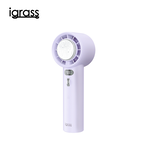 igrass Digital Display 100-Level Cooling Powerful Fan - Roland Purple, , large