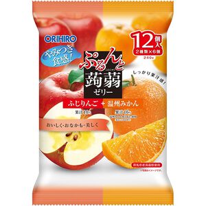 ORIHIRO蒟蒻果凍富士蘋果溫州蜜柑