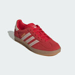Kixpress-Adidas Gazelle Indoor W 女 運動休閒鞋 德訓鞋 復古 膠底 百搭 紅 [JI2756], , large