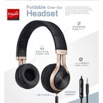 E-BOOKS S83 High-Quality Over-Ear Folding Headphones Support Android / iOS System Compatible with Single Jack Devices, , large