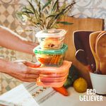 [JC ECO BELIEVER] Eco Believer鉑金食品級矽膠保鮮盒 台灣食藥署合格 保鮮盒 折疊保鮮盒 折疊便當盒 微波保鮮盒 矽膠便, , large