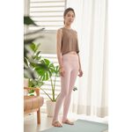 YOGA FLOW Flow Tank ( S ) 短版圓領罩衫 - 焦糖駝 Camel, , large