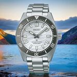 SEIKO精工 Prospex 60週年限量 三日鍊 銀色海浪 潛水機械錶 送禮 SPB511J1/6R55-00K0S, , large