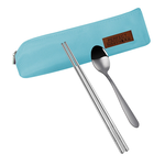 PERFECT 理想牌 極緻316不鏽鋼隨身餐具組 粉藍-Leidea樂德兒, , large