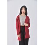 (L) 質感紅色外套二手衣, , large