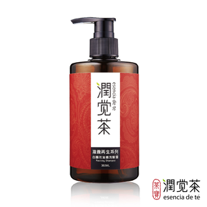[茶寶]潤覺茶 白薑花滋養再生茶籽洗髮露 350ml