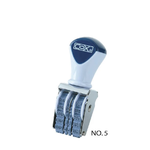 【COX 三燕】5號字 英文 日付印 字高3.4mm /個 NO.5, , large