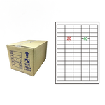 【鶴屋】A4電腦標籤 20x40mm 直角 70格 1000張入 / 箱(L2040 LX), , large