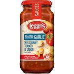 Leggos roasted garlic tomato pasta sauce, , large