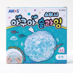 【AMOS 阿摩司】韓國原裝 史萊姆 造型 捏捏球 水藍晶 / 組 AS120P1-CT, , large
