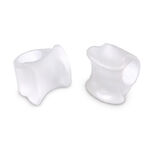 【GelSmart吉斯邁】拇趾偏斜分趾墊環-凝膠款-2入(左右腳通用、0.8cm分趾墊抗菌親膚、TG-GA9032), , large