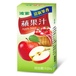 波蜜蘋果綜合果汁 300ml