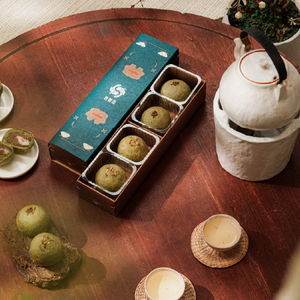 【喜豐香1985】3盒組合優惠價｜艾香4入禮盒&mdash; 福艾相思 x 艾草脯酥 端午限定漢餅手工製作