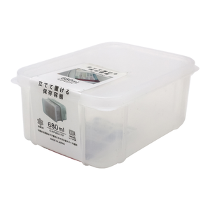 日本製 可直立冷凍保存盒 / 保鮮盒-680ml-3入