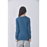 (S) roots藍色長袖上衣二手衣, , large