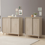 【唯熙傢俱】曼蒂橡木色2.7尺鞋櫃, , large