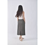 (S) 欣合身灰色長裙二手衣, , large