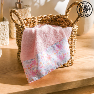 【SOLO歐洲家居】LCW Home 土耳其製 50x80cm 粉嫩花語純棉吸水毛巾 100%純棉 超吸水
