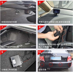 距離顯示前/後螢幕-倒車雷達-白色4眼, , large