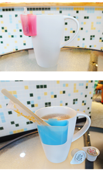 GS MALL 台灣製造 一入 茶包收納盒 糖包盒 茶包架 湯匙架 湯匙盒 馬克杯收納 攪拌棒收納盒 湯匙盒 鹽包盒, , large