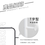 【Y HOUSE】Minimalist mobile coat rack, casual clothes rack, open fitting rack, hanging rack, clothes rack, wardrobe rack with wheels - white, , large