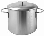 Dog Print 19-0 Stainless Steel Pot 24cm, , large