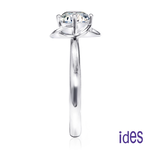 [ides愛蒂思] 日系設計款50分F/VS1頂級3EX車工鑽石戒指結婚戒/幸運, , large