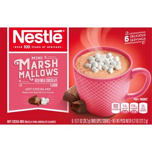 美國Nestle迷你棉花糖熱可可粉