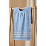 [Kaimei Cotton Industry] 8 in the group, random and excellent, MIT made in Taiwan, 28 taels thick, pure cotton breathable adult bib/spit napkin, exquisite satin plain color, , large