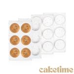 CAKETIME Muffin Top Pan, Silicone Egg Molds for Breakfast Sandwiches 3 Inch Round Egg Baking Pan, , large