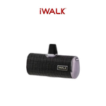 Pocket charging fourth generation power bank, 皮革款黑鱷魚紋, large