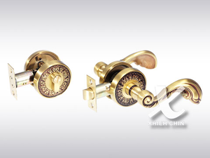 Brass Bathroom Door Handle
