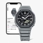 CASIO 卡西歐 G-SHOCK 運動風極簡八角 太陽能電力智慧藍牙手錶 GA-B2100LUU-8A, , large
