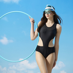 MONINA MIT One piece triangle swimsuit design -L, , large
