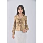 (S) naracamicie杏色長袖上衣二手衣, , large