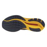 Mizuno Wave Rider 27 男 慢跑鞋 運動 路跑 一般型 緩震 美津濃 灰橘黃 [J1GC230351], , large