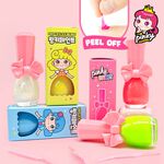 【韓國Pink Princess】兒童可撕安全無毒指甲油, , large