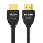 Avier AVGH2010BK PREMIUM G+ 4K HDMI線2M, , large