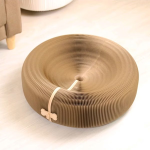 Persimmon | Honeycomb Paper Storage Cat Bed